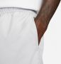 Nike Club Woven Lined Flow Short Sportshorts Kleding lt smoke grey white maat: S beschikbare maaten:S XL XXL - Thumbnail 4