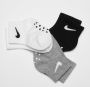 Nike Core Swoosh Gripper (3 Pack) Middellang Kleding Black maat: 12m-24m beschikbare maaten:6m-12m-24m - Thumbnail 2