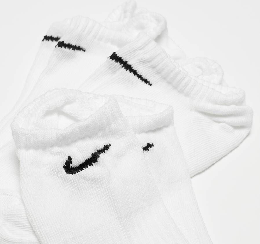 Nike Everyday Lightweight Training No-show Socks (3-pack) Kort Kleding white black maat: 46-48 beschikbare maaten:43-46-48