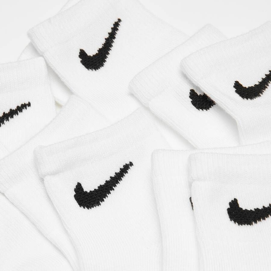 Nike Nhn Basic Pack Quarter (6 Pack) Middellang Kleding white maat: 4y-5y beschikbare maaten:4y-5y-7y