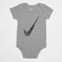 Nike NHN Swoosh Short Sleeve (3-Pack) unisex Baby Rompers & Sets multicolor Maat 6M-12M Kleding - Thumbnail 3