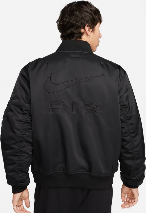 Nike Sportswear Air Bomber Jacket Bomberjacks Kleding black black maat: S beschikbare maaten:S