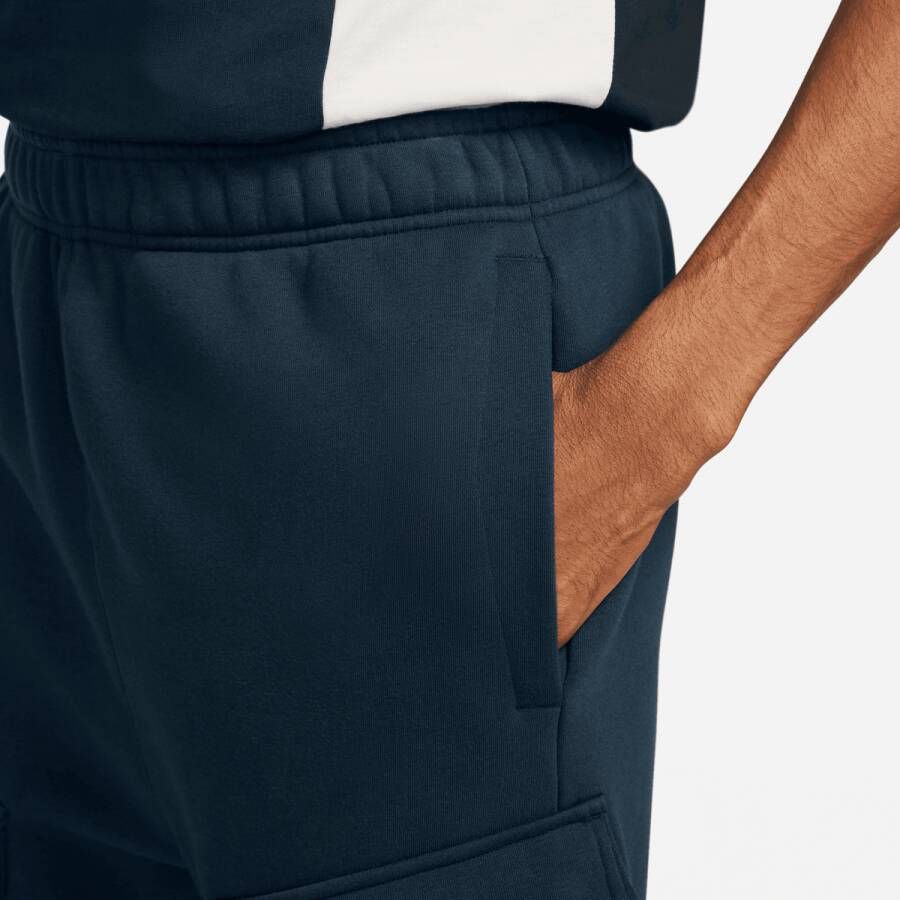 Nike Sportswear Air Cargo Fleece Pants Bb Trainingsbroeken Heren midnight navy summit white maat: S beschikbare maaten:S L XL