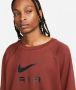 Nike Sportswear Air French Terry Crew Sweaters Kleding oxen brown black maat: XL beschikbare maaten:S M XL - Thumbnail 2