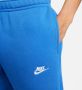 Nike Sportswear Club Basketball Jogger Trainingsbroeken Heren signal blue signal blue white maat: S beschikbare maaten:S M - Thumbnail 4