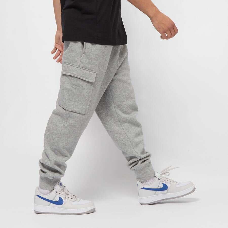 Nike Sportswear Club Fleece Cargo Pants Trainingsbroeken Kleding dark grey heather matte silver whit maat: M beschikbare maaten:M XL