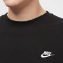 Nike Sportswear Club Fleece Crew Sweaters Kleding black white maat: XS beschikbare maaten:XS S M L XL XXL - Thumbnail 10