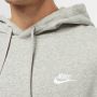 Nike Sportswear Club Fleece Hoodie Hoodies Kleding dark grey heather dark heather white maat: XXL beschikbare maaten:XS S M L XL XXL - Thumbnail 3