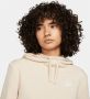 Nike Sportswear Club Fleece Funnel-neck Hoodie Hoodies Kleding sanddrift white maat: M beschikbare maaten:XS M - Thumbnail 3