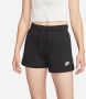 NIKE Sportswear Club Fleece Mid-rise Shorts Sportshorts Kleding black white maat: S beschikbare maaten:S M L - Thumbnail 8