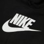 Nike Sportswear Club French Terry Cropped Hoodie Hoodies Kleding black white maat: XS beschikbare maaten:XS - Thumbnail 4