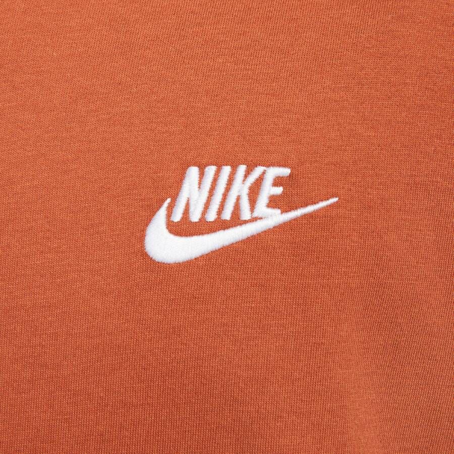 Nike Sportswear Club T-shirt T-shirts Kleding dark russet maat: M beschikbare maaten:S M