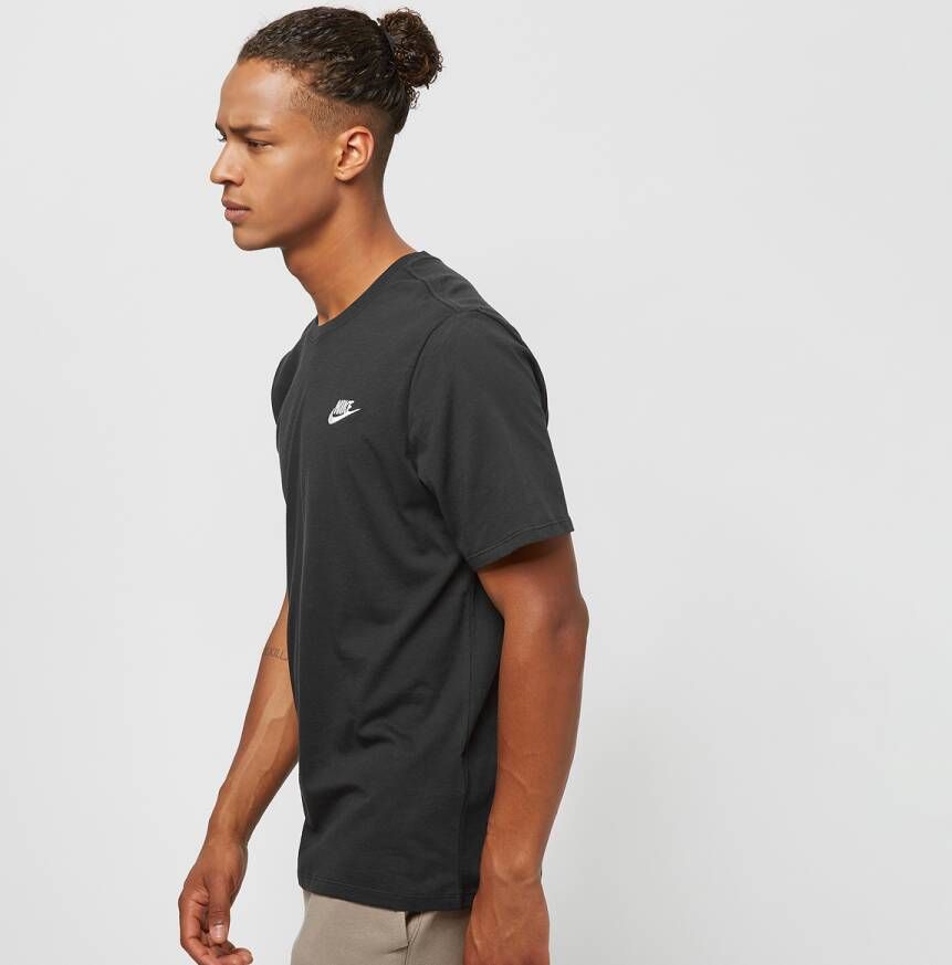 Nike Sportswear Club T-shirt T-shirts Kleding black black white maat: S beschikbare maaten:S M L XL