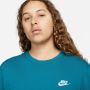 Nike Sportswear Club Tee T-shirts Heren geode teal maat: XL beschikbare maaten:XS S M L XL - Thumbnail 3