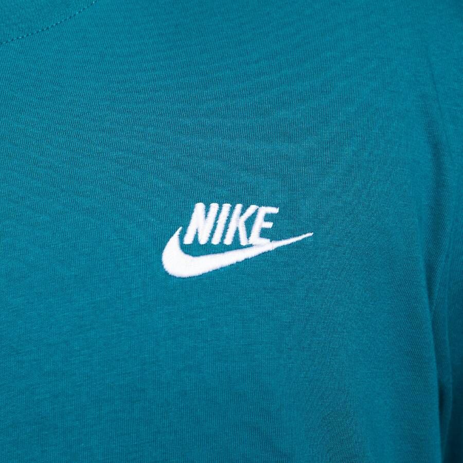 Nike Sportswear Club Tee T-shirts Heren geode teal maat: XS beschikbare maaten:XS S M
