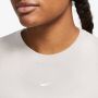 Nike Sportswear Essential Slim-fit Crop T-shirt T-shirts Kleding lt orewood brn white maat: S beschikbare maaten:XS S M L XL - Thumbnail 8