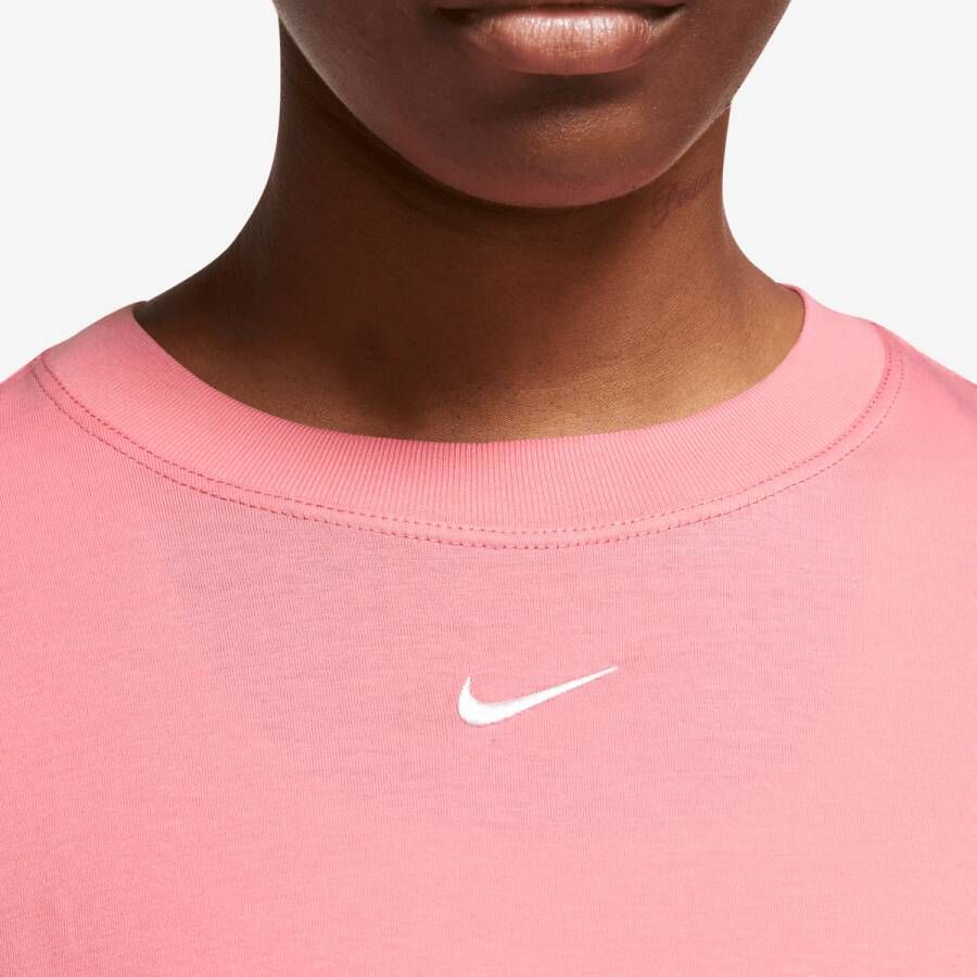 Nike Sportswear Essential Tee Boyfriend T-shirts Kleding CHALK WHITE maat: S beschikbare maaten:XS S