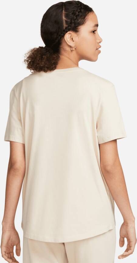 Nike Sportswear Essentials Logo T-shirt T-shirts Kleding sanddrift white maat: S beschikbare maaten:XS S