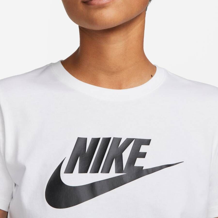 Nike Sportswear Essentials Logo T-shirt T-shirts Kleding white black maat: XS beschikbare maaten:XS S XL