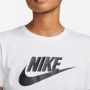 Nike Sportswear Essentials Logo T-shirt T-shirts Kleding white black maat: L beschikbare maaten:XS S M L XL - Thumbnail 13