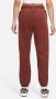 Nike Sportswear Essentials Zachte joggingbroek met hoge taille voor dames Bruin - Thumbnail 2