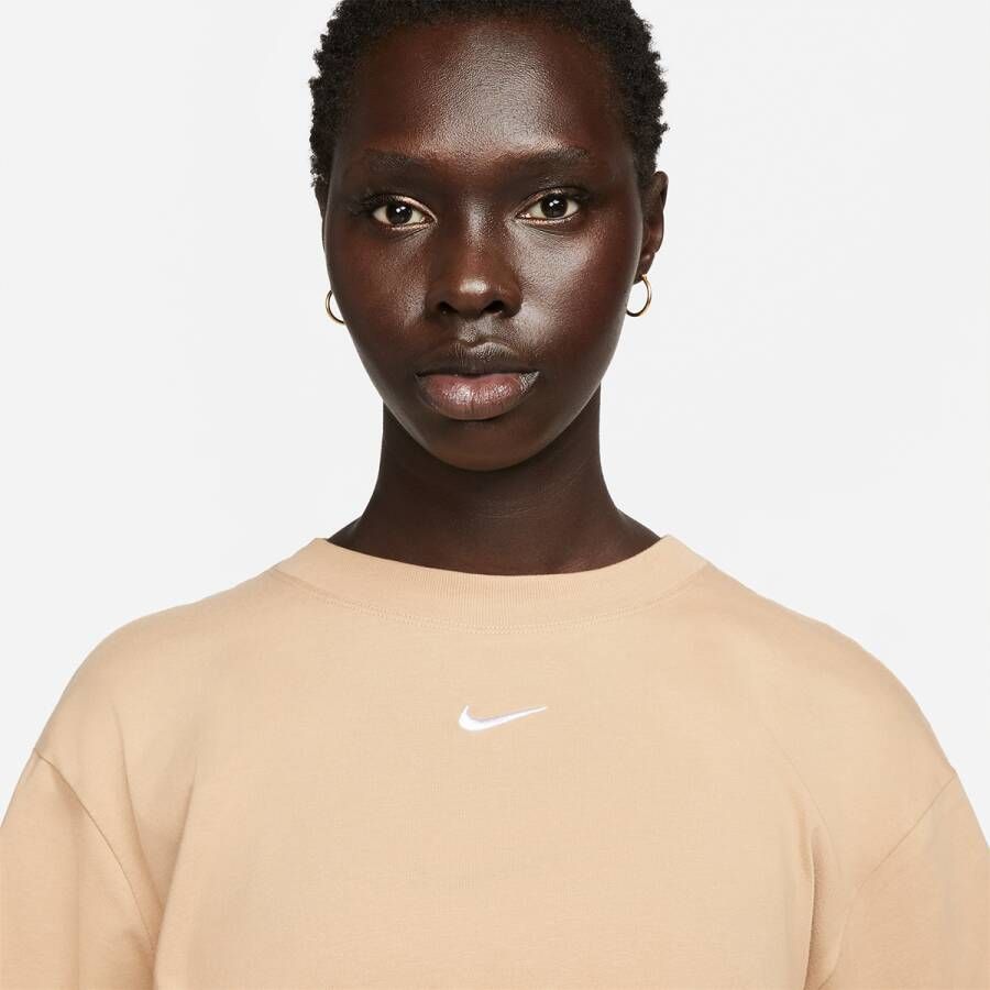 Nike Sportswear Essentials T-shirt T-shirts Kleding hemp white maat: XL beschikbare maaten:M XL