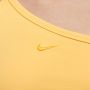 Nike Sportswear Everyday Modern Asymmetrical Crop Tank Tanktops Kleding TOPAZ GOLD UNIVERSITY GOLD maat: XS beschikbare maaten:XS S M L - Thumbnail 4
