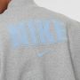 Nike Sportswear Fleece Varsity Jacket College Jassen Kleding dk grey heather light bone maat: S beschikbare maaten:S - Thumbnail 9