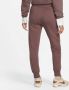 Nike Sportswear Phoenix Fleece Joggingbroek van fleece met hoge taille voor dames Bruin - Thumbnail 2