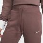 Nike Sportswear Phoenix Fleece Joggingbroek van fleece met hoge taille voor dames Bruin - Thumbnail 4