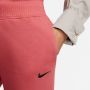 Nike Sportswear High-waisted Fleece Joggers Trainingsbroeken Kleding ADOBE BLACK maat: L beschikbare maaten:XS L XL - Thumbnail 3