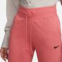Nike Sportswear High-waisted Fleece Joggers Trainingsbroeken Kleding ADOBE BLACK maat: L beschikbare maaten:XS L XL - Thumbnail 4