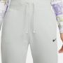 Nike Sportswear Phoenix Fleece Joggingbroek van fleece met hoge taille voor dames Grijs - Thumbnail 3