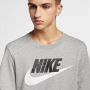 Nike Grijze Sport T-shirt voor Heren en Dames Grijs Heren - Thumbnail 10