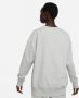 Nike Sportswear Phoenix Fleece Oversized sweatshirt met ronde hals voor dames Grijs - Thumbnail 4