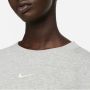 Nike Sportswear Phoenix Fleece Oversized sweatshirt met ronde hals voor dames Grijs - Thumbnail 5