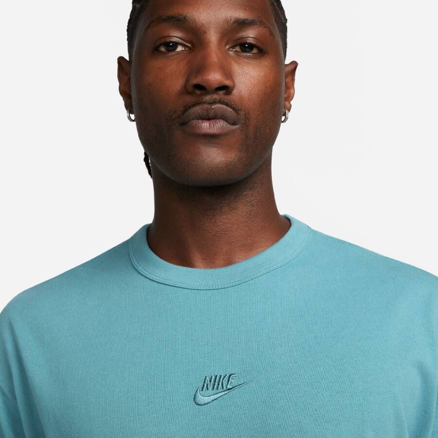 Nike Sportswear Premium Essential Sust Tee T-shirts Heren noise aqua maat: S beschikbare maaten:S XS