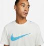 Nike Sportswear Repeat T-shirt T-shirts Heren summit white baltic blue maat: M beschikbare maaten:M - Thumbnail 3