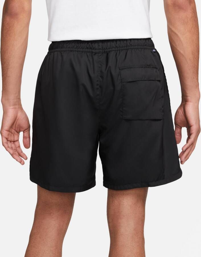 Nike Sportswear Sport Essentials Woven Lined Flow Shorts Sportshorts Kleding black white maat: S beschikbare maaten:S L XL
