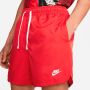 Nike Sportswear Sport Essentials Woven Lined Flow Shorts Sportshorts Kleding university red white maat: XL beschikbare maaten:XL - Thumbnail 6