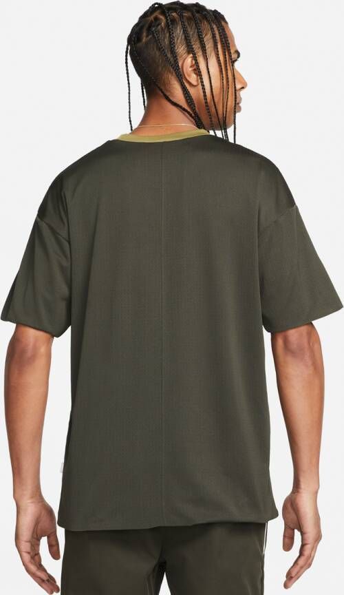 Nike Sportswear Style Essentials Men's Reversible Short-sleeve Top T-shirts Kleding sequoia pilgrim maat: M beschikbare maaten:S M