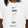 Nike Witte Tee Club T-shirt White Heren - Thumbnail 5
