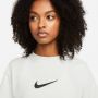 Nike Sportswear T-shirt T-shirts Kleding LIGHT SILVER BLACK maat: XS beschikbare maaten:XS - Thumbnail 4