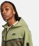Nike Sportswear Tech Fleece Hoodie met rits voor heren Groen - Thumbnail 3