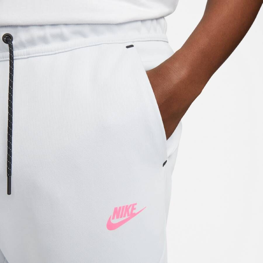 Nike Sportswear Tech Fleece Joggers Trainingsbroeken Kleding pure platinum hyper pink maat: L beschikbare maaten:L