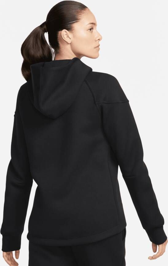 Nike Sportswear Tech Fleece Windrunner Full-zip Hoodie Hooded vesten Kleding black black maat: XS beschikbare maaten:XS S M L