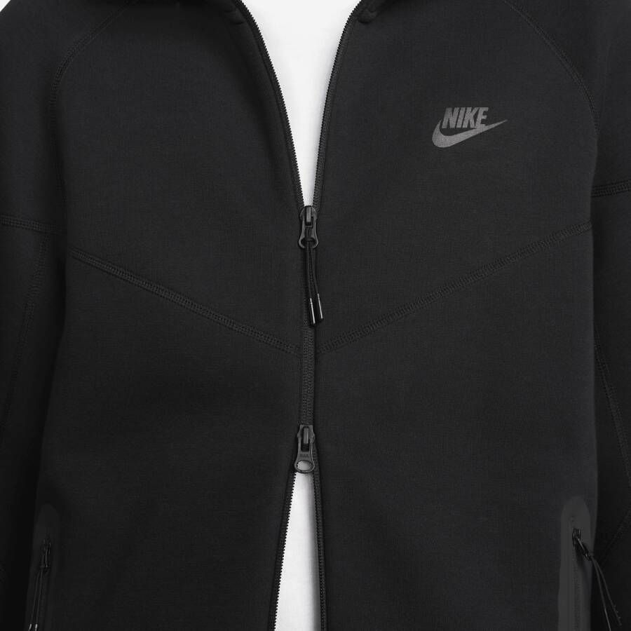 Nike Sportswear Tech Fleece Windrunner Full-zip Hoodie Trainingsjassen Kleding black black maat: S beschikbare maaten:S M L XL XXL XS