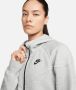 Nike Sportswear Tech Fleece Windrunner Full-zip Hoodie Rits hoodies Dames dk grey heather black maat: XS beschikbare maaten:XS S M L - Thumbnail 3