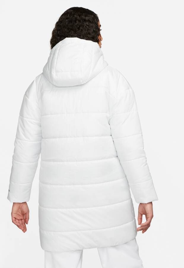 Nike Sportswear Therma-fit Repel Women's Synthetic-fill Hooded Parka's Kleding summit white black black maat: M beschikbare maaten:S M L