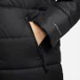Nike Parka met synthetische vulling en capuchon voor dames Sportswear Therma-FIT Repel Black Black White- Dames Black Black White - Thumbnail 7